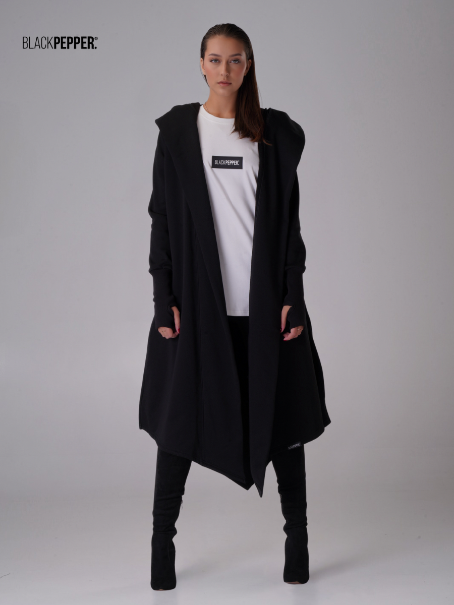 BLACK INSULATED MANTIE