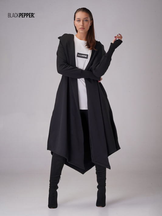 BLACK INSULATED MANTIE