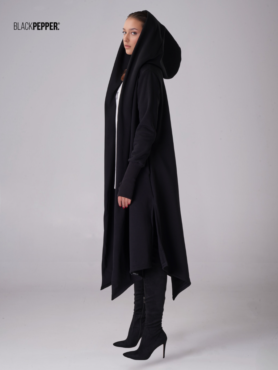 BLACK INSULATED MANTIE