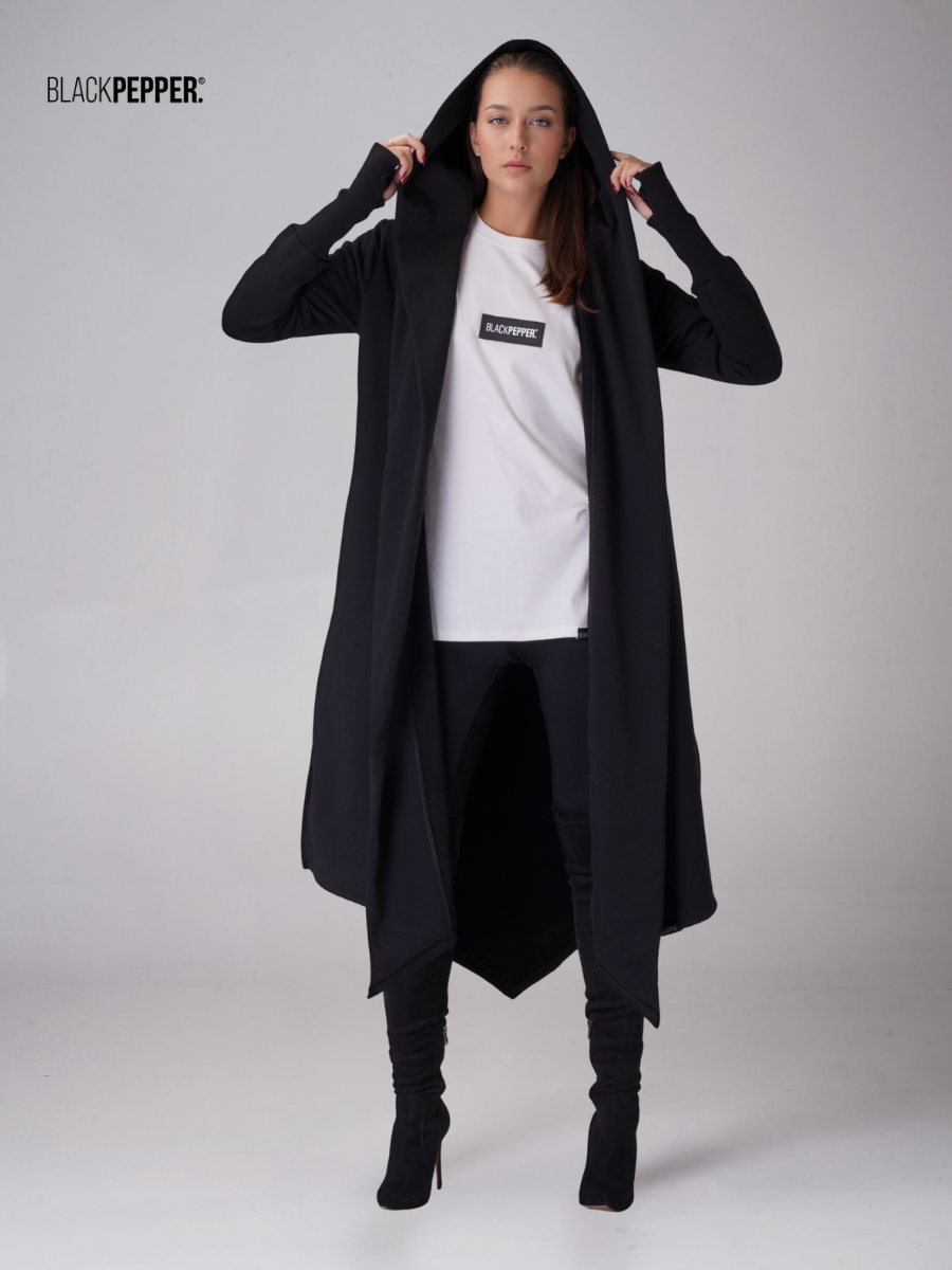 BLACK INSULATED MANTIE