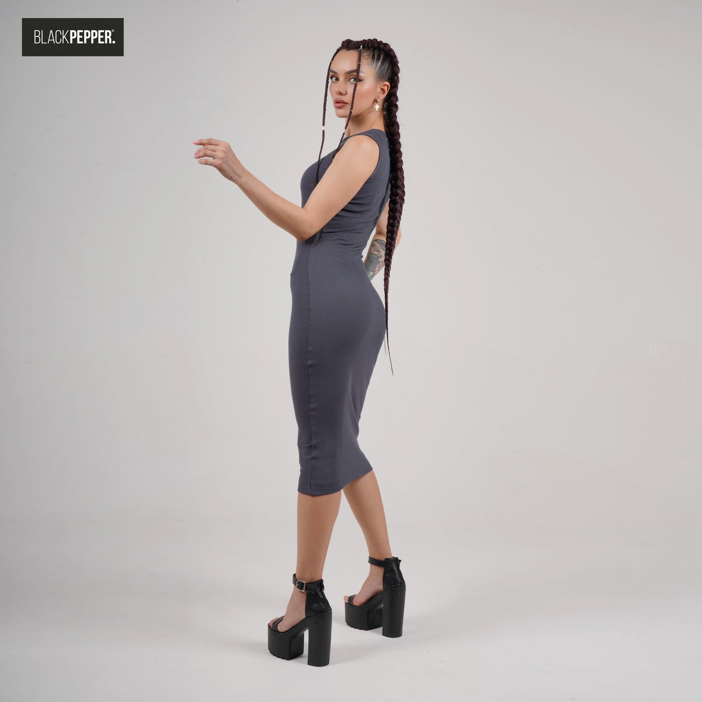 GRAPHITE DRESS