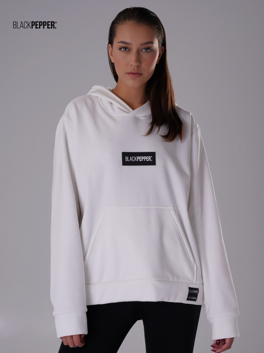 INSULATED HOODIE WITH PATCHES