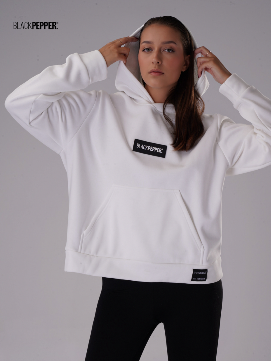 INSULATED HOODIE WITH PATCHES