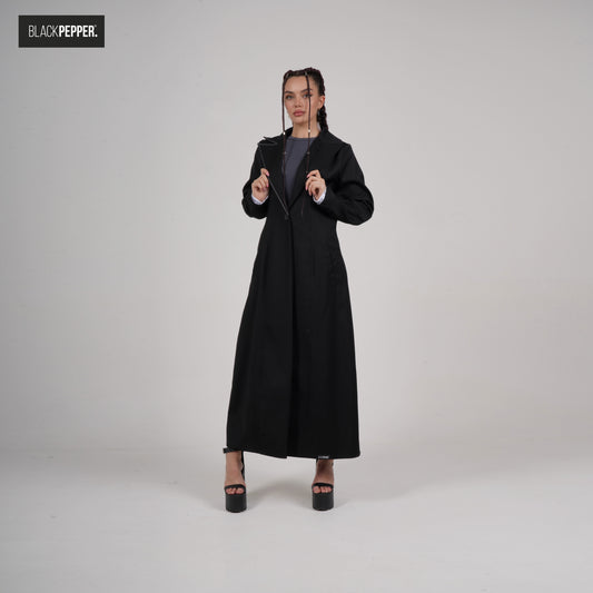 BLACKPEPPER LOGO PATTERN JACKET