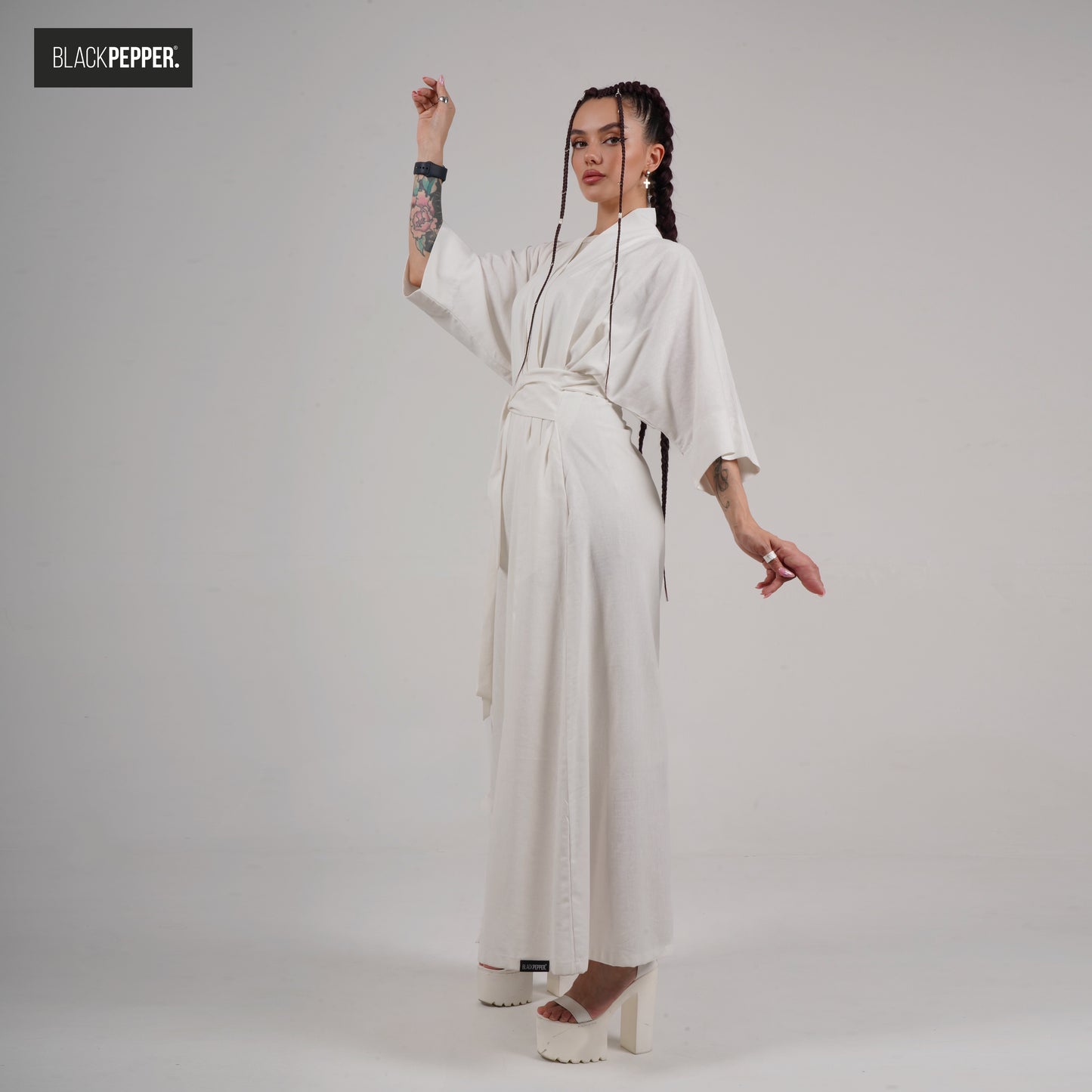 SHIROHANA WHITE KIMONO