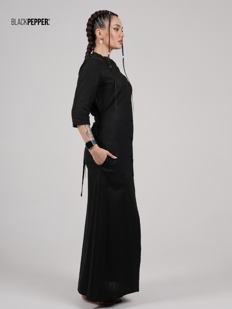 LEINEN MAXI DRESS