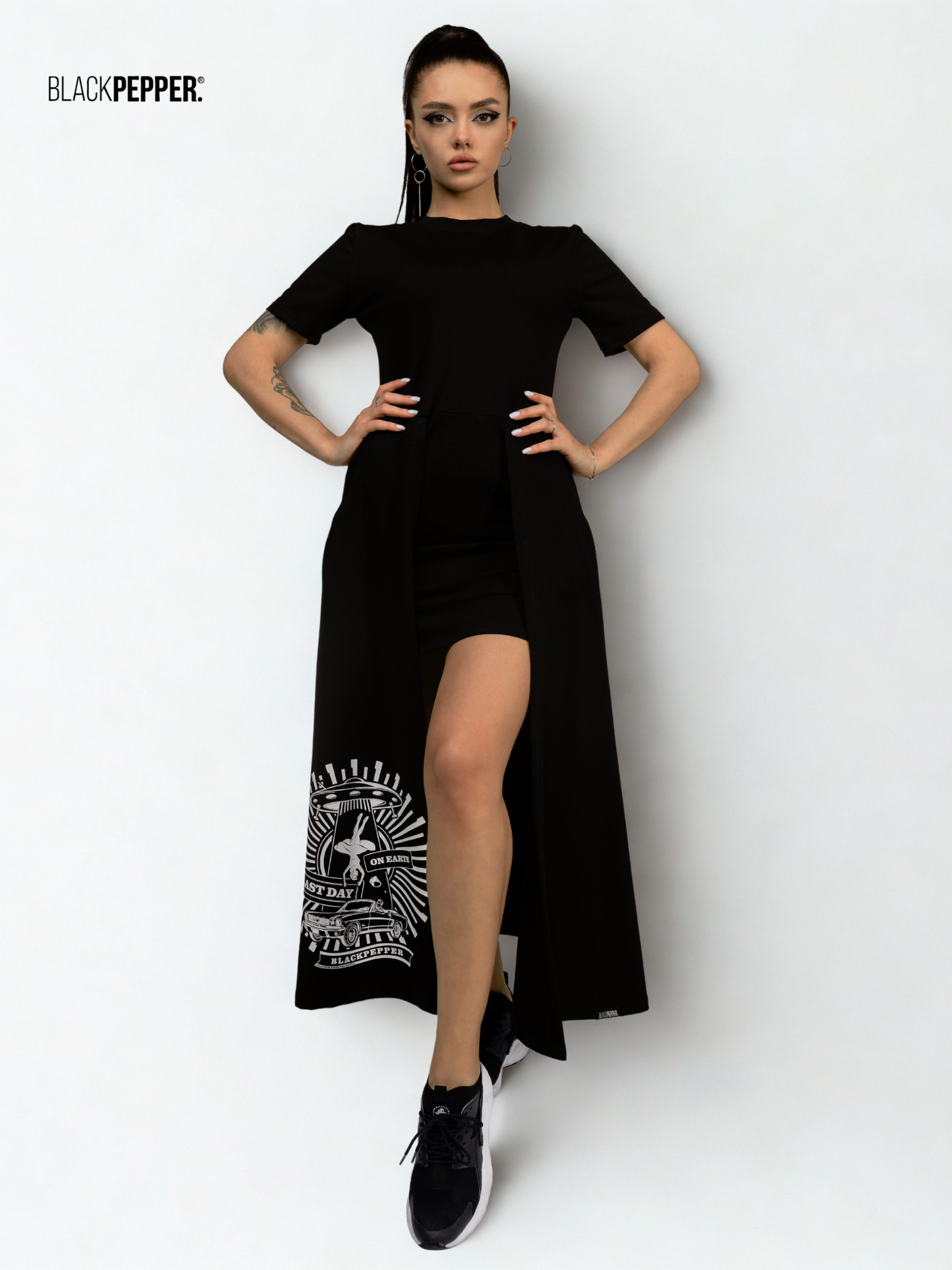 UFO ASYMMETRIC DRESS 